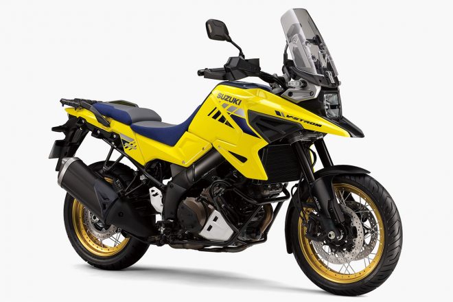 スズキV-STROM 1050XT チャンピオンイエローNo.2