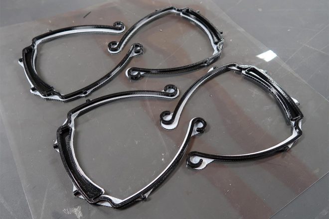 ニスモが製作する医療用フェイスシールドのフレーム