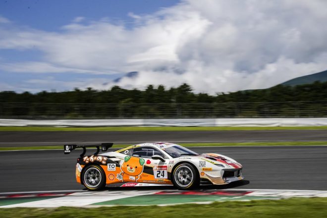 フェラーリチャレンジに挑戦するGo Max。アジアではトップドライバーのひとりだ。