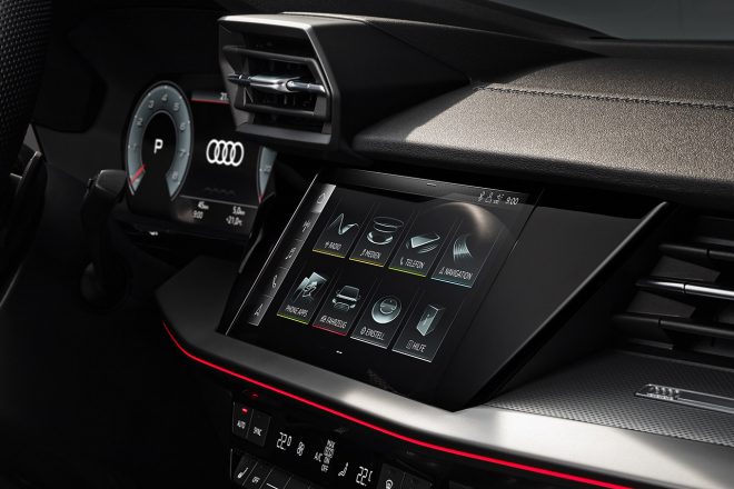 新型アウディA3セダン/MMIタッチディスプレイ