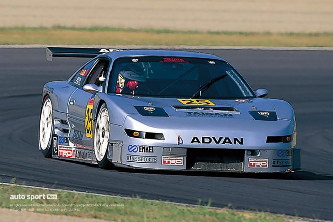 1998年に6戦中5勝を飾ったつちやMR2