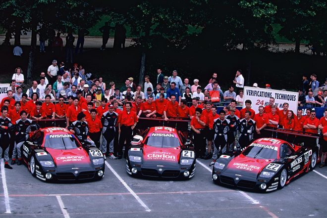 1997年のル・マン24時間に挑んだ3台のニッサンR390