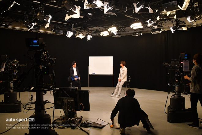 『SUPER GTアナライズ』第2回めの収録風景