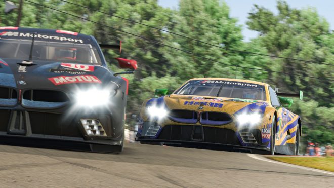 2位でフィニッシュしたロビー・フォリーのBMW M8 GTE