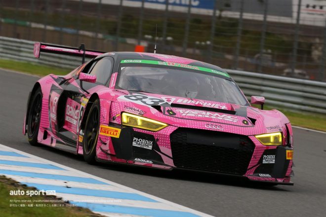 2018年にピレリスーパー耐久シリーズに参戦したフェニックス・レーシング・アジアのアウディR8 LMS