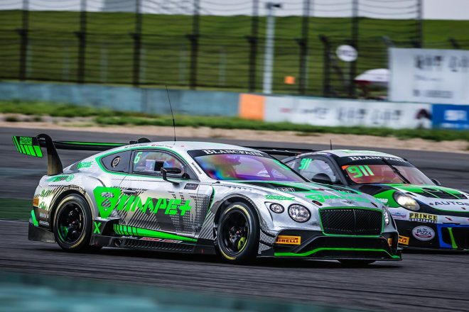 2019年にGTワールドチャレンジ・アジアに参戦したフェニックス・レーシング・アジアのベントレー・コンチネンタルGT3