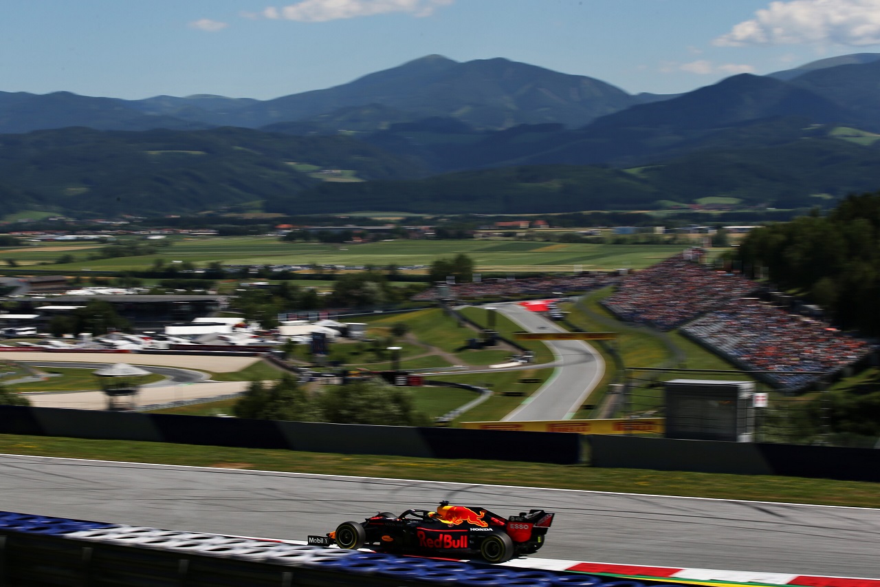 2019年F1オーストリアGP　マックス・フェルスタッペン（レッドブル・ホンダ）
