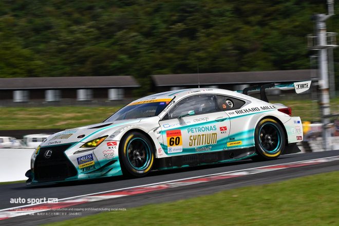 2019年オートポリスでのSYNTIUM LMcorsa RC F GT3