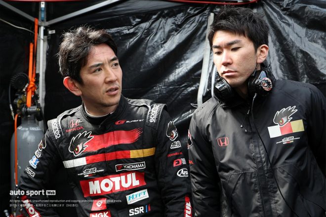 2020年のスーパーGTにTEAM MUGENから参戦する武藤英紀と笹原右京