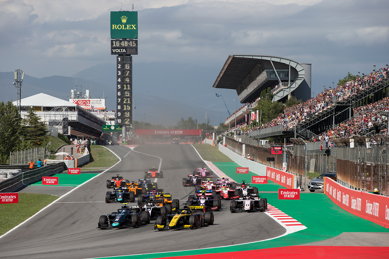 2019年FIA-F2第3戦バルセロナ レース1