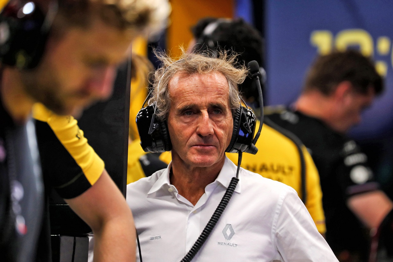 ルノー・スポールのノンエグゼクティブディレクターを務めるアラン・プロスト