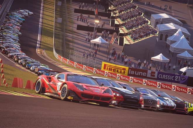 SRO EスポーツGT第2戦スパ・フランコルシャンの様子