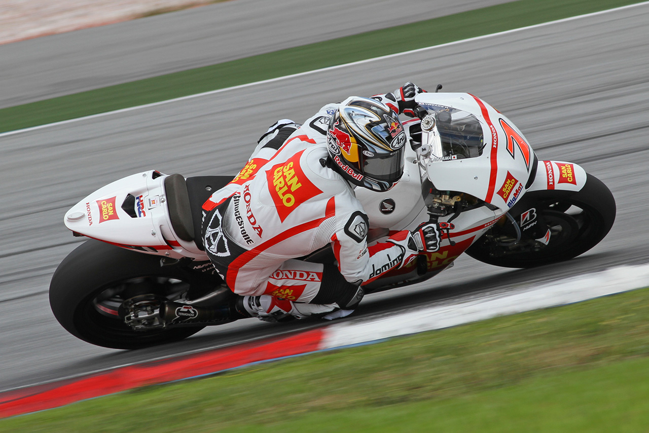 2011年ロードレース世界選手権MotoGPクラス：青山博一（San Carlo Honda Gresini）