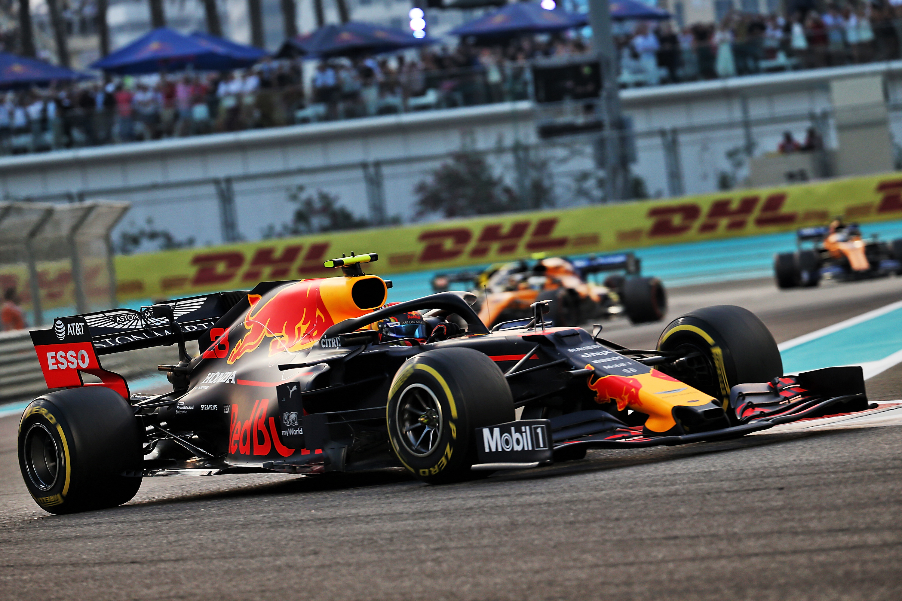 2019年F1アブダビGPでのアルボン