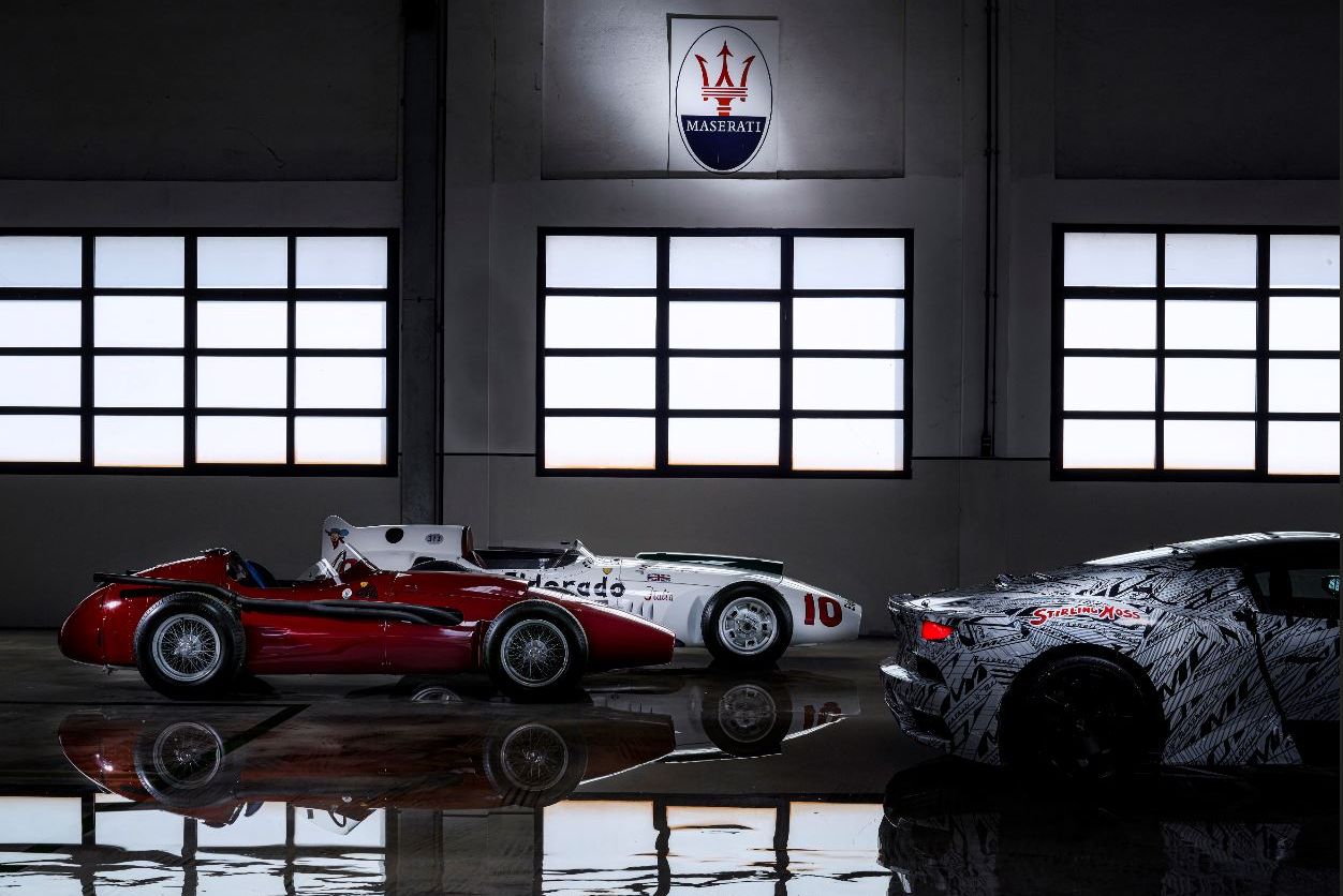 サー・スターリング・モスがドライブしたマセラティ・エルドラドとマセラティ250F