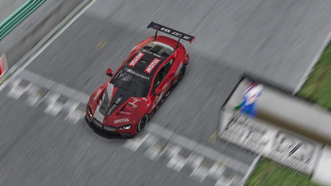 2位となったブルーノ・シュペングラーの7号車BMW M8 GTE