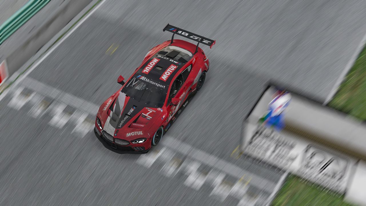 2位となったブルーノ・シュペングラーの7号車BMW M8 GTE