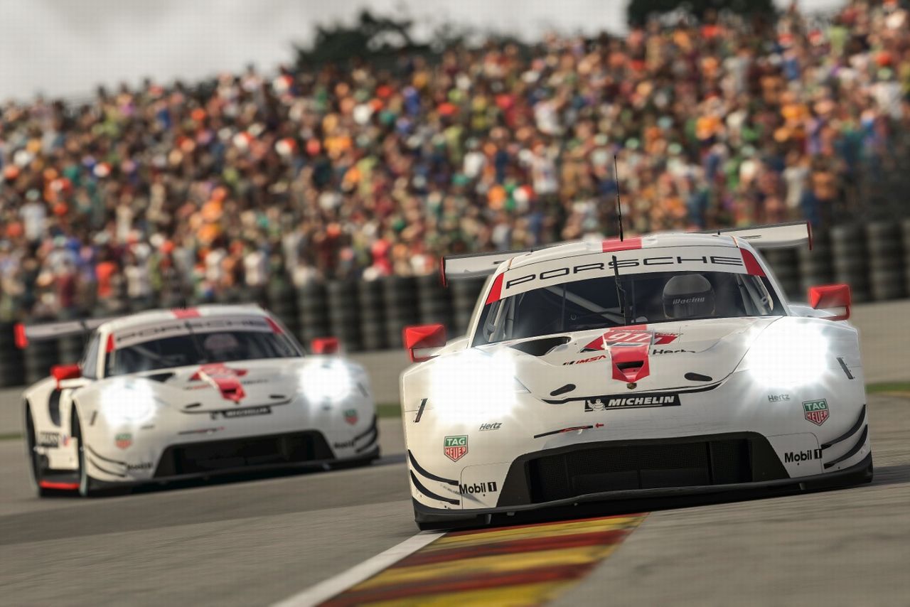 IMSA iRacing Proシリーズ第4戦ロード・アメリカを制したニック・タンディの911号車ポルシェ911 RSR