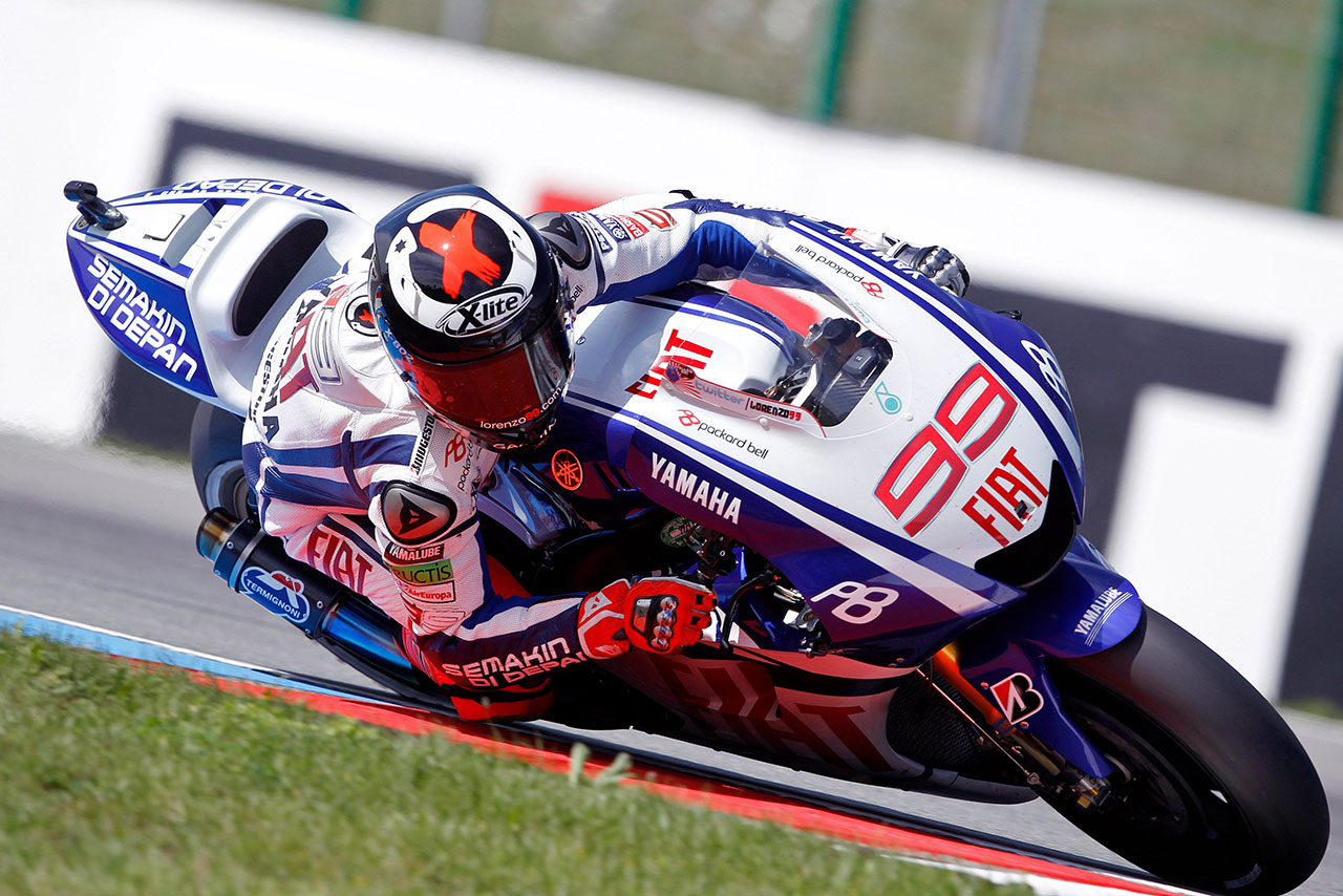 2010年MotoGP：ホルヘ・ロレンソ（フィアット・ヤマハ・チーム）
