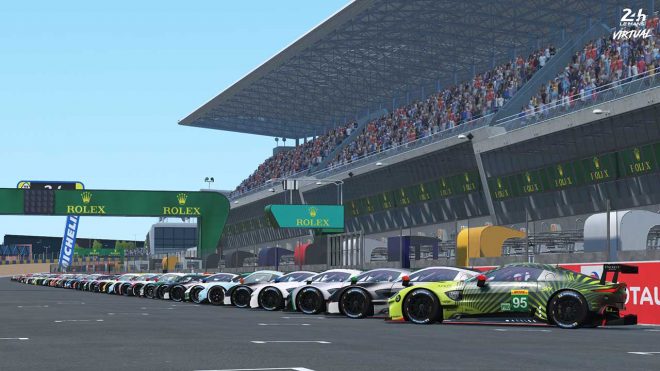ル・マン24時間バーチャルでは定番レーシングシミュレーターのひとつ『rFactor2』が使用される