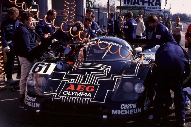 1988年モンツァ　ザウバーC8・メルセデス