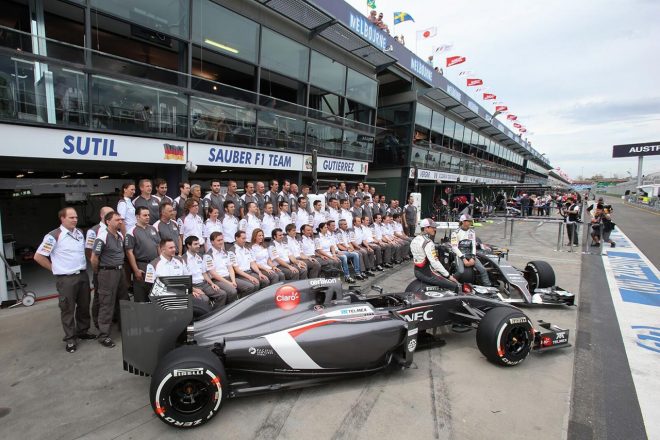 2014年はエイドリアン・スーティルとエステバン・グティエレスのコンビで参戦。