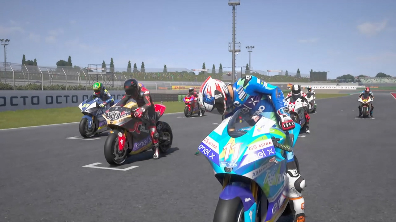 2020MotoGPバーチャルレース第4戦サンマリノGP：MotoEのスターティンググリッド