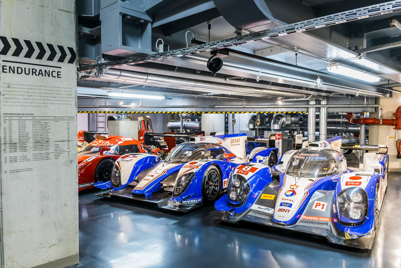 エンデュランスゾーンに置かれたTS030ハイブリッド