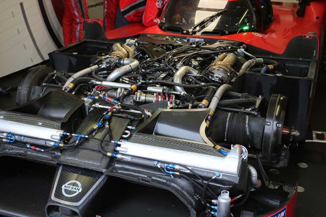 ニッサンGT-R LMニスモのフロントセクション