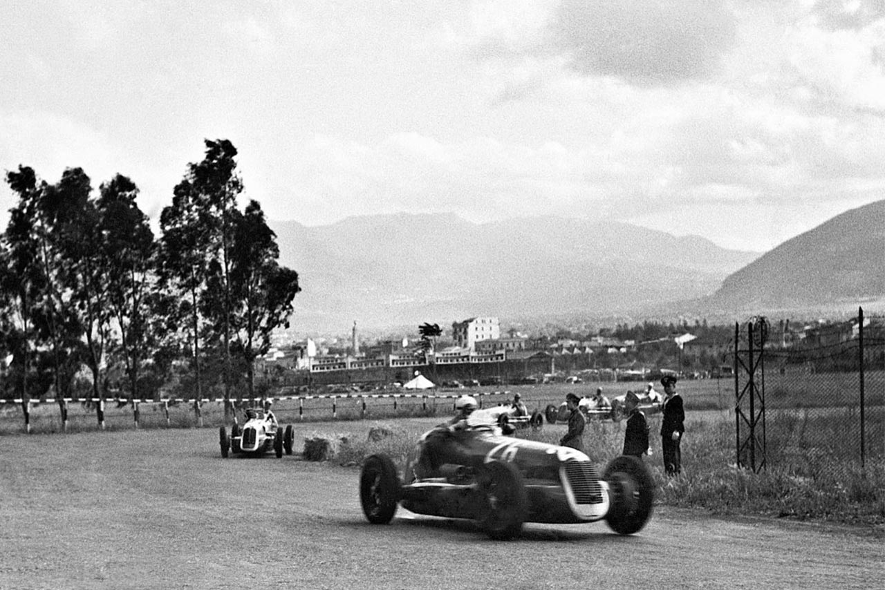 タルガ・フローリオで4勝を挙げたマセラティ