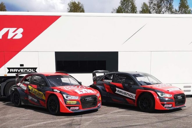 2020年も引き続き、車両開発を担ったマティアス・エクストローム率いるTeam EKSの支援を得てアウディS1を走らせる