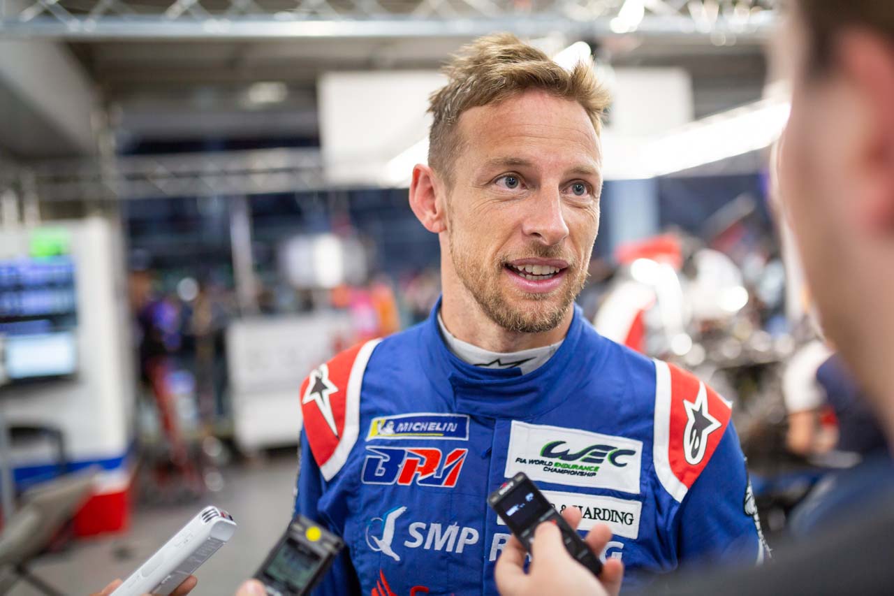 2018年にLMP1カーでル・マンに初挑戦したジェンソン・バトン。eスポーツでは他のカテゴリーですでに勝利を飾っている。