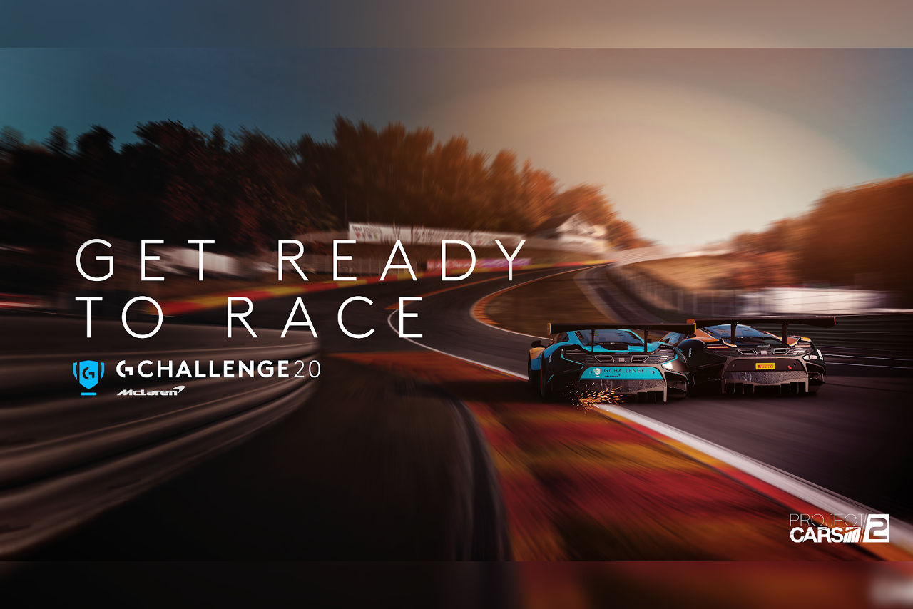 PROJECT CARS 2を使って行われる『ロジクール・マクラーレン・Gチャレンジ』