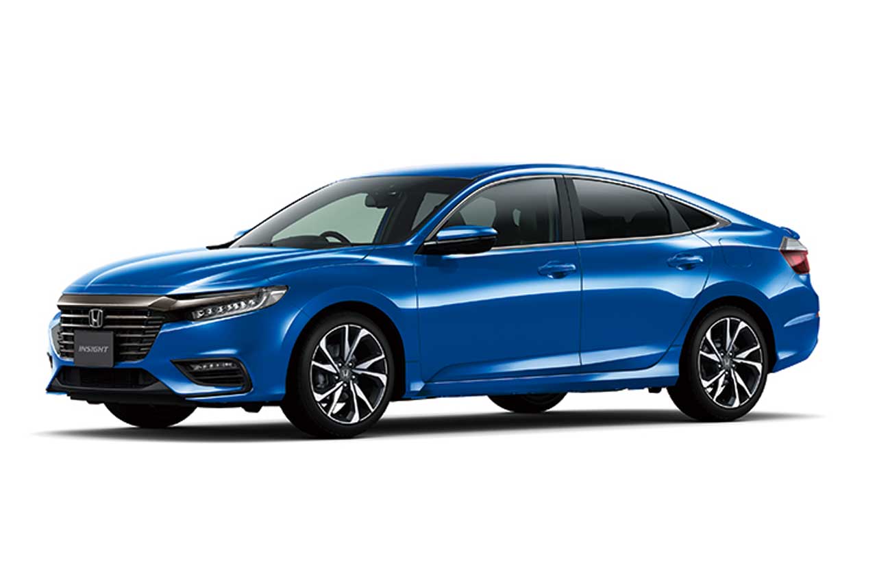 ホンダ・インサイト EX・BLACK STYLE（プレミアムクリスタルブルー・メタリック）