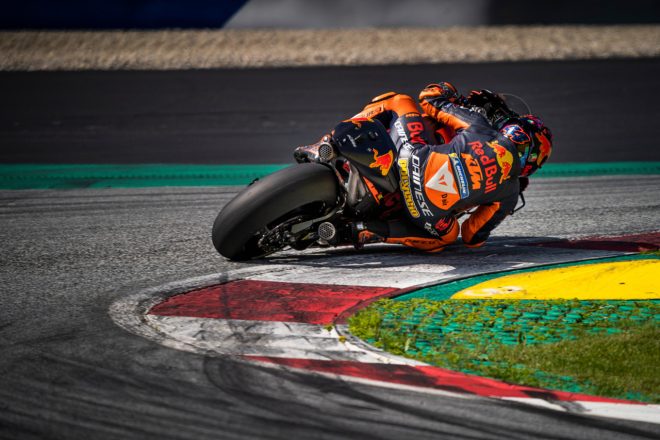 2020年5月27～28日にレッドブル・リンクでプライベートテストを行ったポル・エスパルガロ（レッドブルKTMファクトリー・レーシング）
