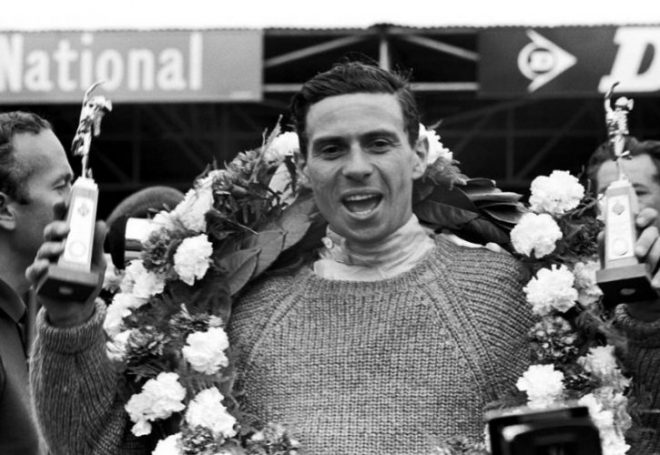 1965年優勝したジム・クラーク(ロータス)