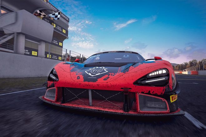 シルバークラス優勝のアルスール・カメラー（マクラーレン720S GT3）