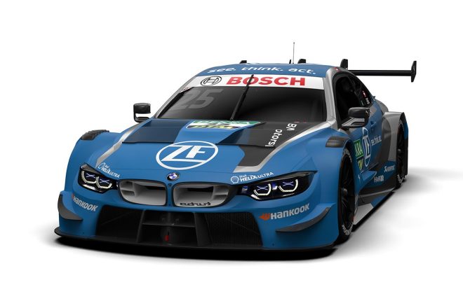 フィリップ・エングのBMW M4 DTMのマシンカラーリング