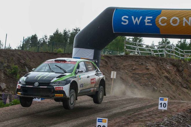 オリバー・ソルベルグがドライブしたフォルクスワーゲン・ポロGTI R5