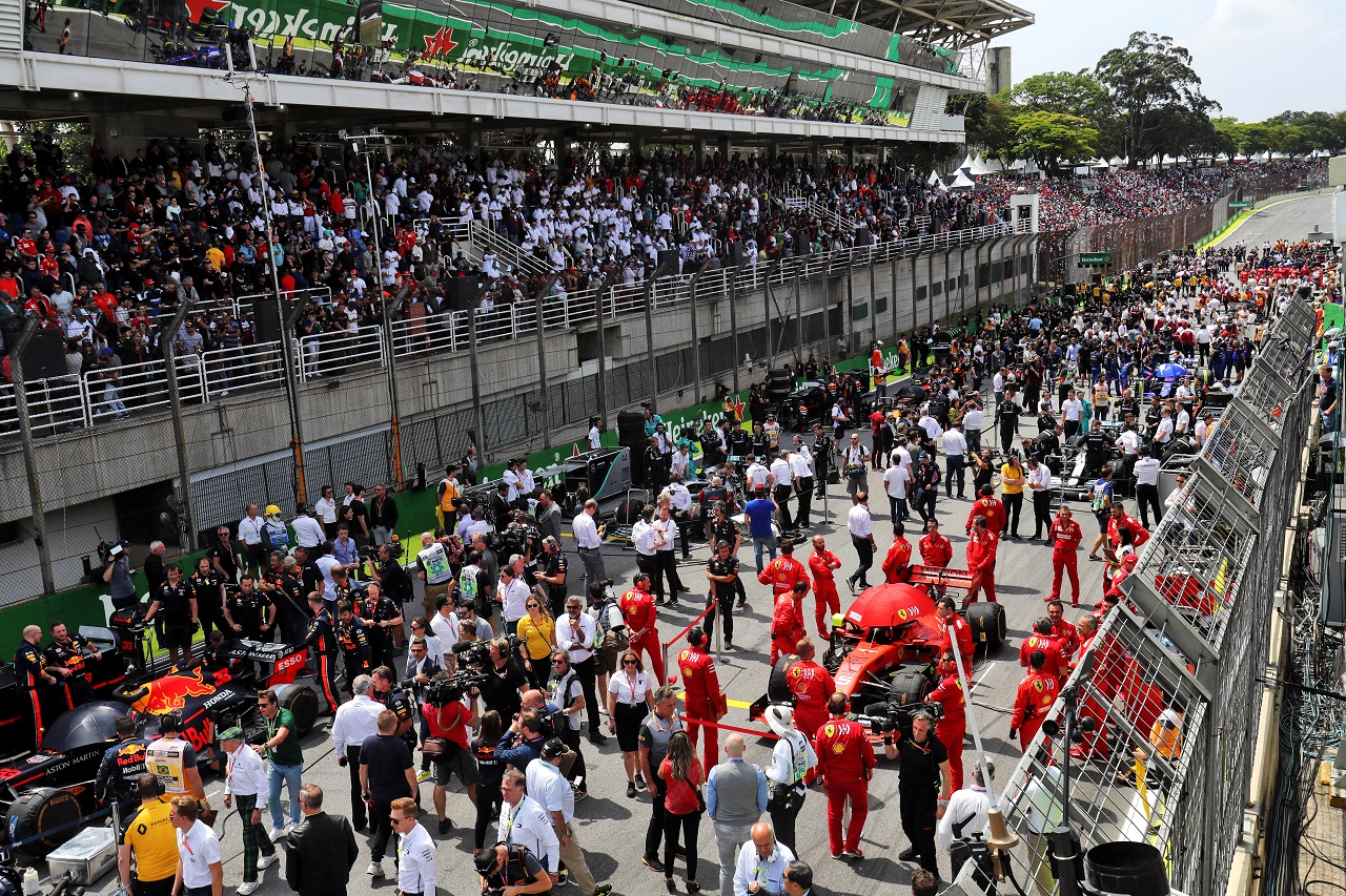 2019年F1ブラジルGPグリッド