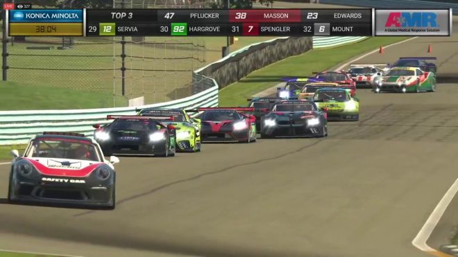 レースの大部分を大部分をリードし、そのまま優勝したロドリゴ・プラカー（フォードGT）