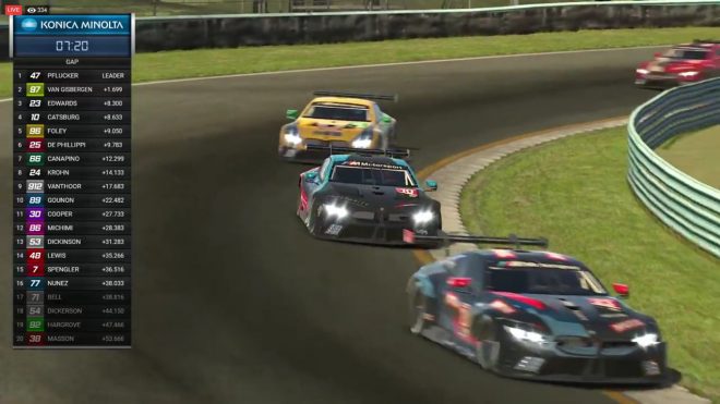 ジョン・エドワーズ、ニッキー・キャツバーグ、ロビー・フォリーによる3番手争い