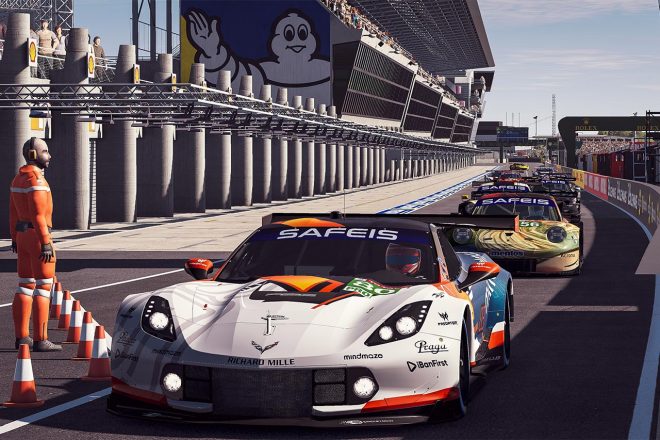 ル・マン24時間バーチャル　LM-GTEの予選