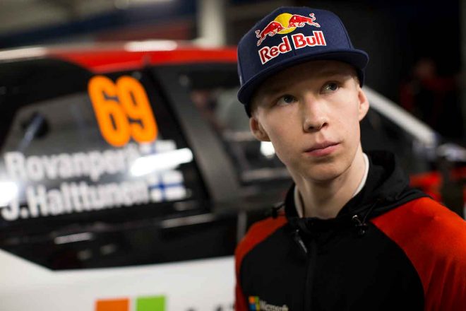 フィンランド国内で行われたテストに参加したロバンペラ（写真は第3戦メキシコ時のもの）