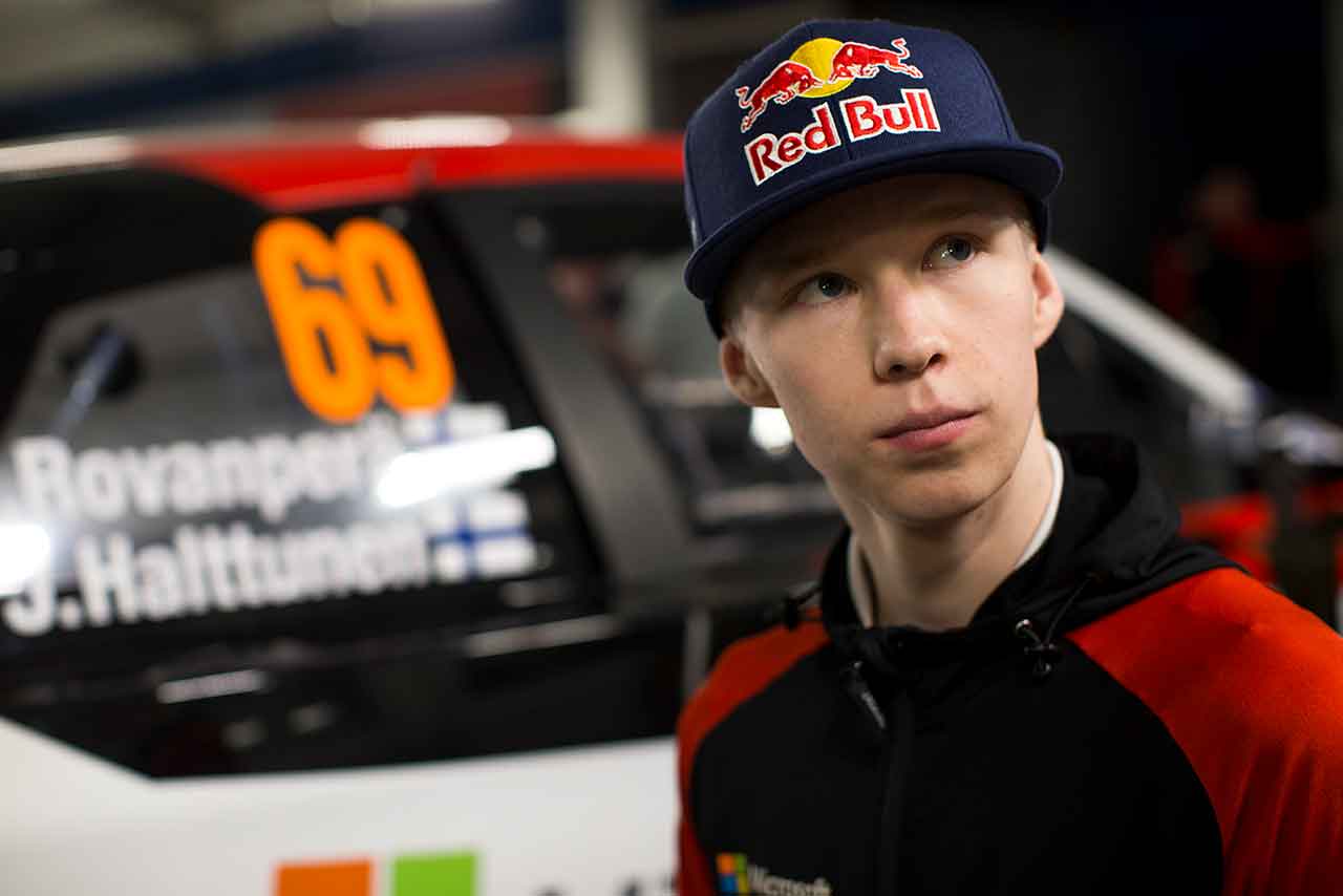 フィンランド国内で行われたテストに参加したロバンペラ（写真は第3戦メキシコ時のもの）