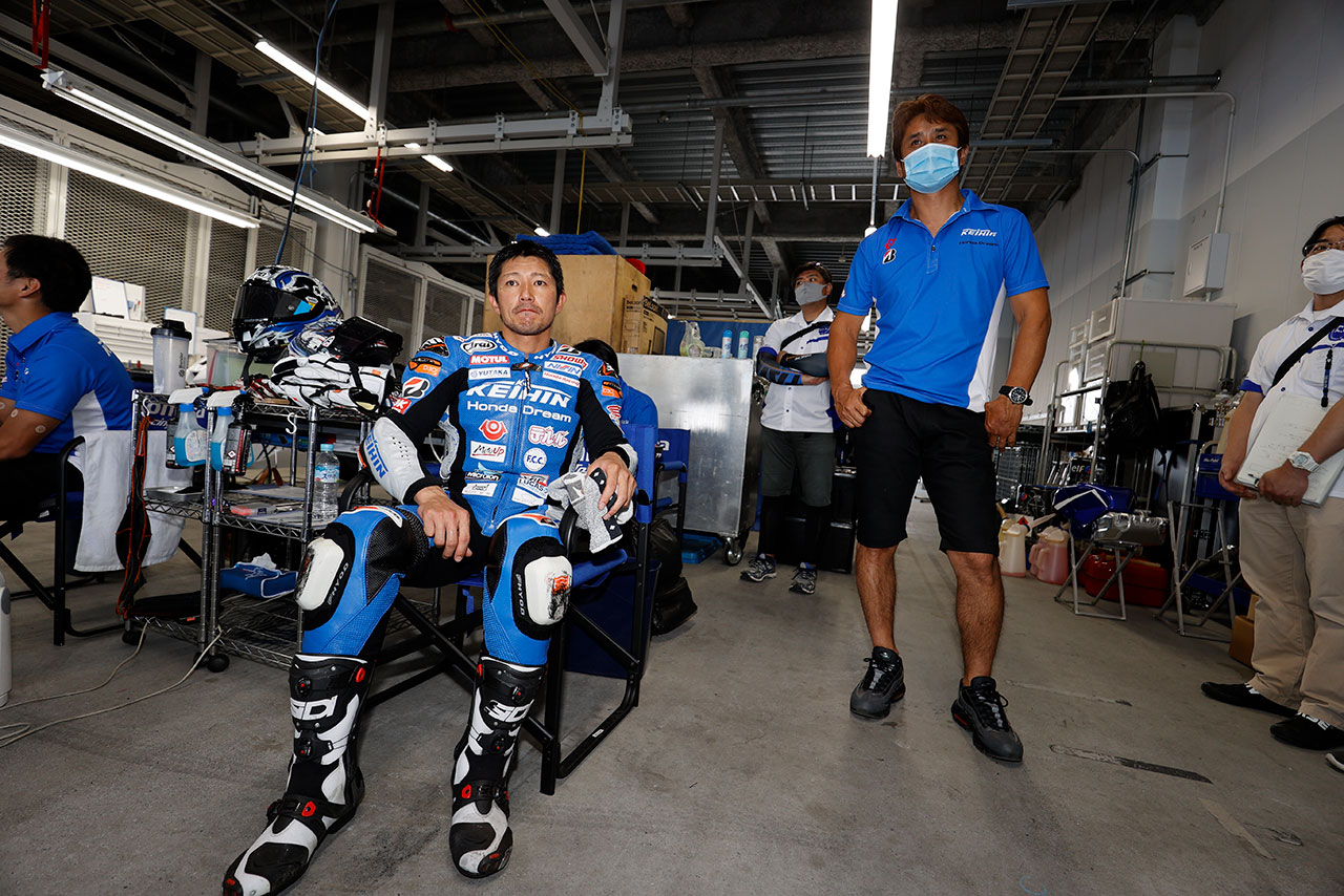 清成龍一、伊藤真一監督（Keihin Honda Dream SI Racing）