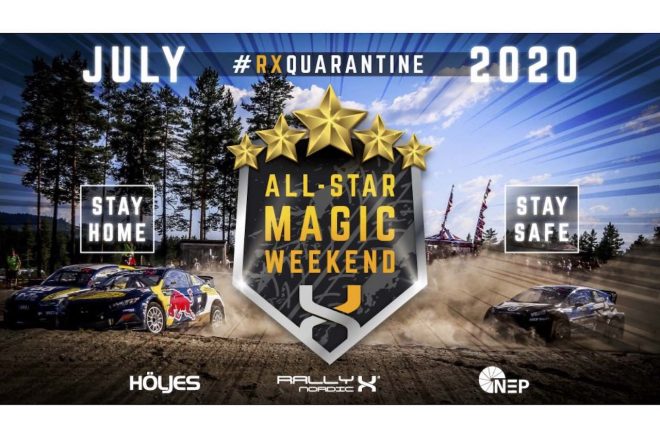 RallyX Nordicの開幕戦として7月2〜5日にスウェーデンのホーリエスで開催される"All-Star Magic Weekend"には、数多くのスタードライバー参戦が予定されている