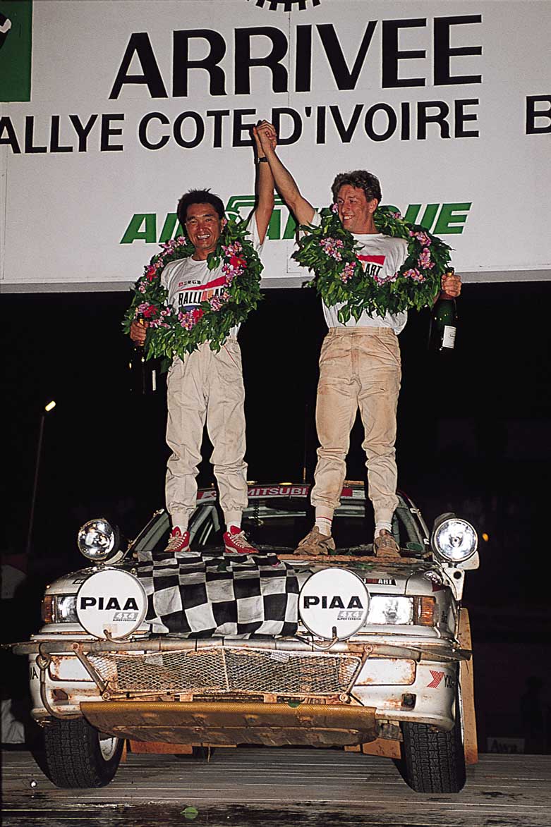 1992年、ギャランで連覇達成のコート・ジボワール（アイボリーコーストラリー）