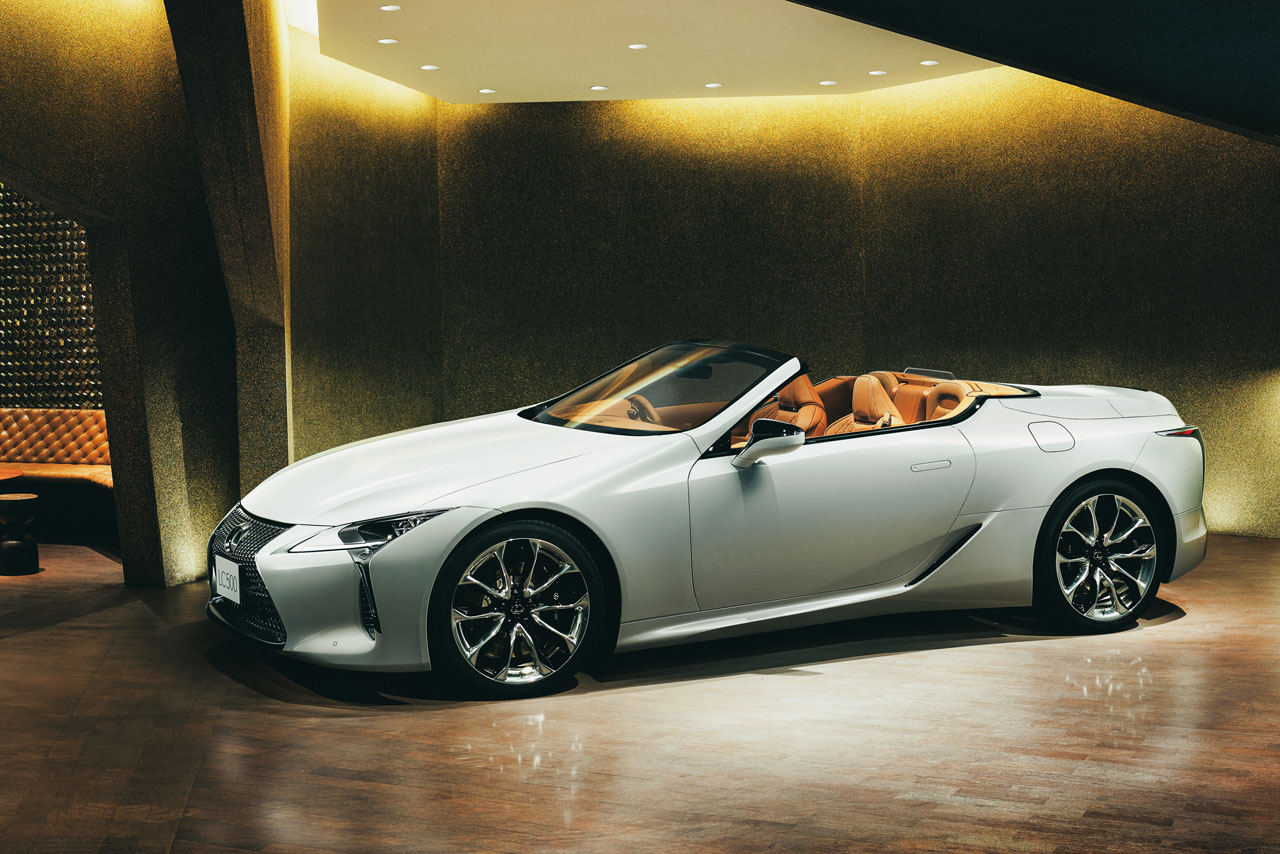 レクサスLC500 コンバーチブル（エクステリア：サイド）