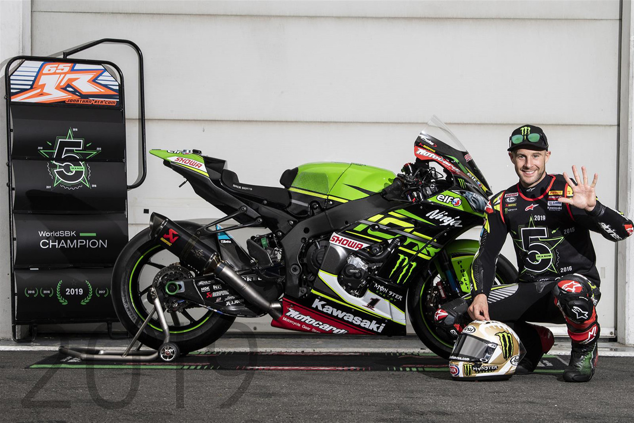 2015～2019年までSBK5連覇を達成しているジョナサン・レイ（カワサキ・レーシングチーム・ワールドSBK）